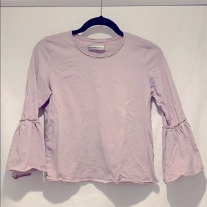 Abercrombie lilac shirt size small